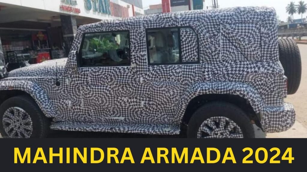 MAHINDRA ARMADA 2024 SPIED